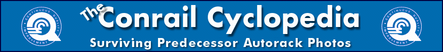 The Conrail Cyclopedia - Conrail Autorack Photos