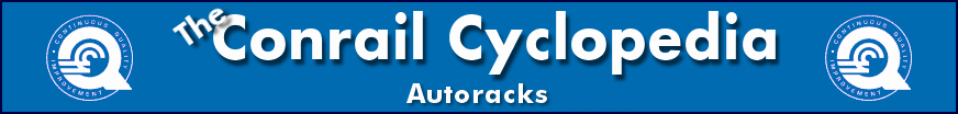 The Conrail Cyclopedia - Autorack Freight Cars