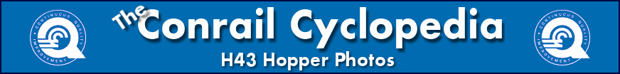 The Conrail Cyclopedia - H43 Hopper Photos