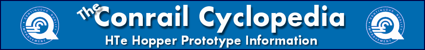The Conrail Cyclopedia - HTe Hopper Prototype Information