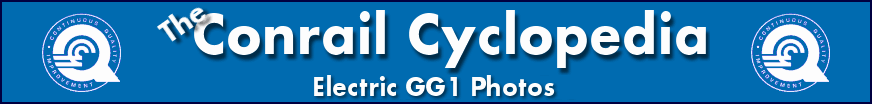 The Conrail Cyclopedia - Conrail GG1 Locomotive Photos