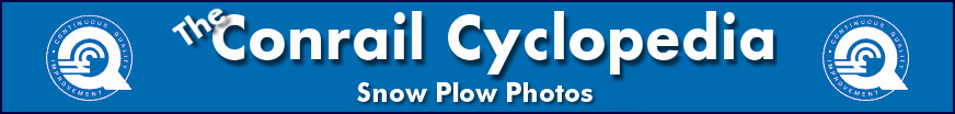 The Conrail Cyclopedia - Conrail Snow Plow Photos